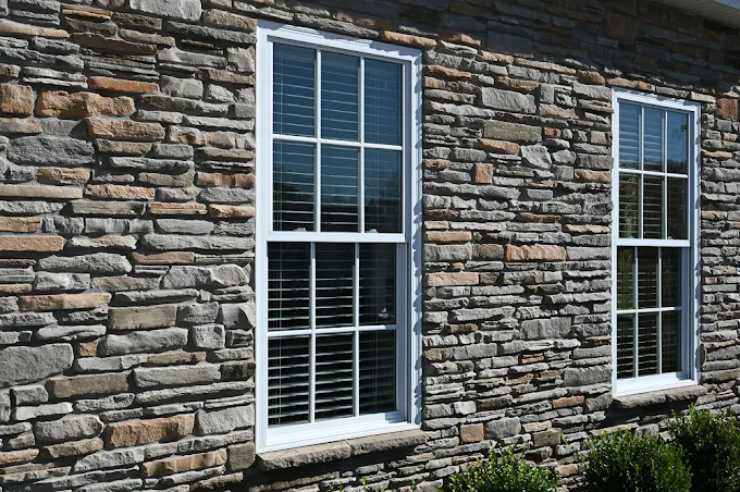 picture of light stone veneer installation picture of thin stone veneer installation