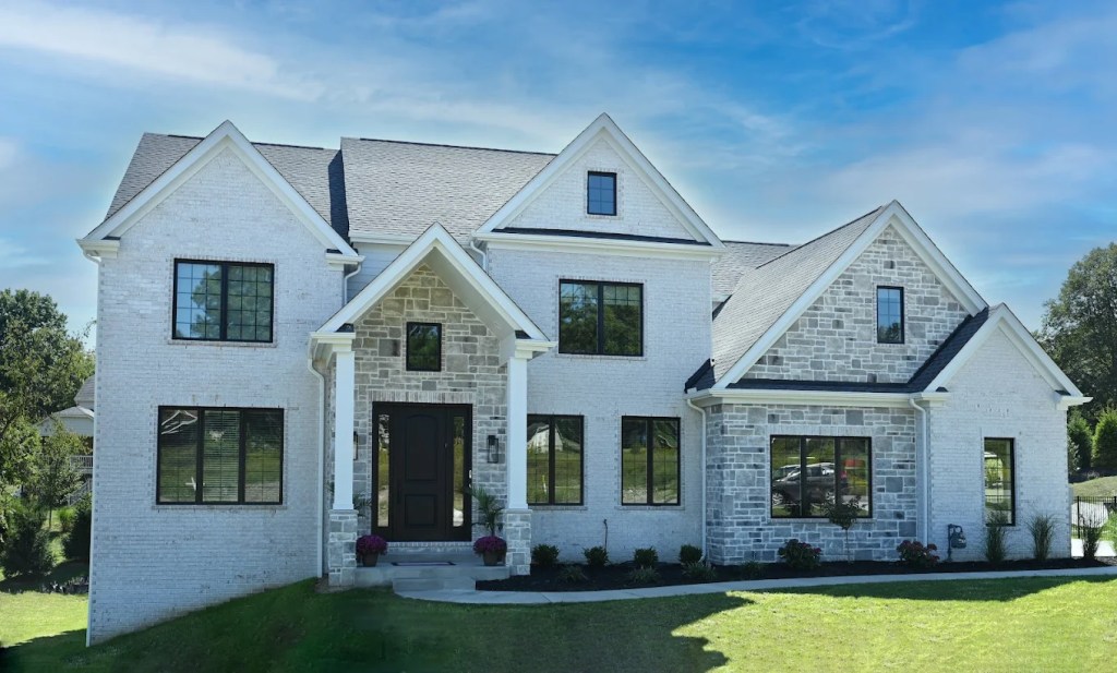 image showcasing building with stone veneers installed on it